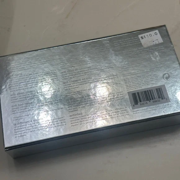 Slip Metallic Silver Pillowcase - Picture 6 of 7